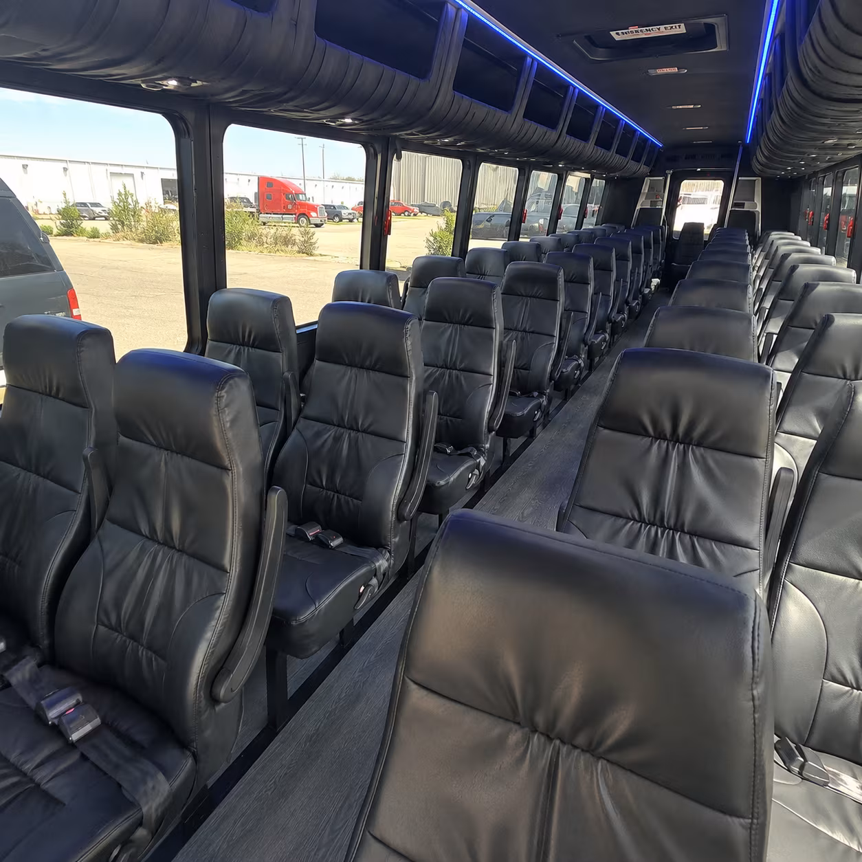 gilbert airport transportation onboard seating