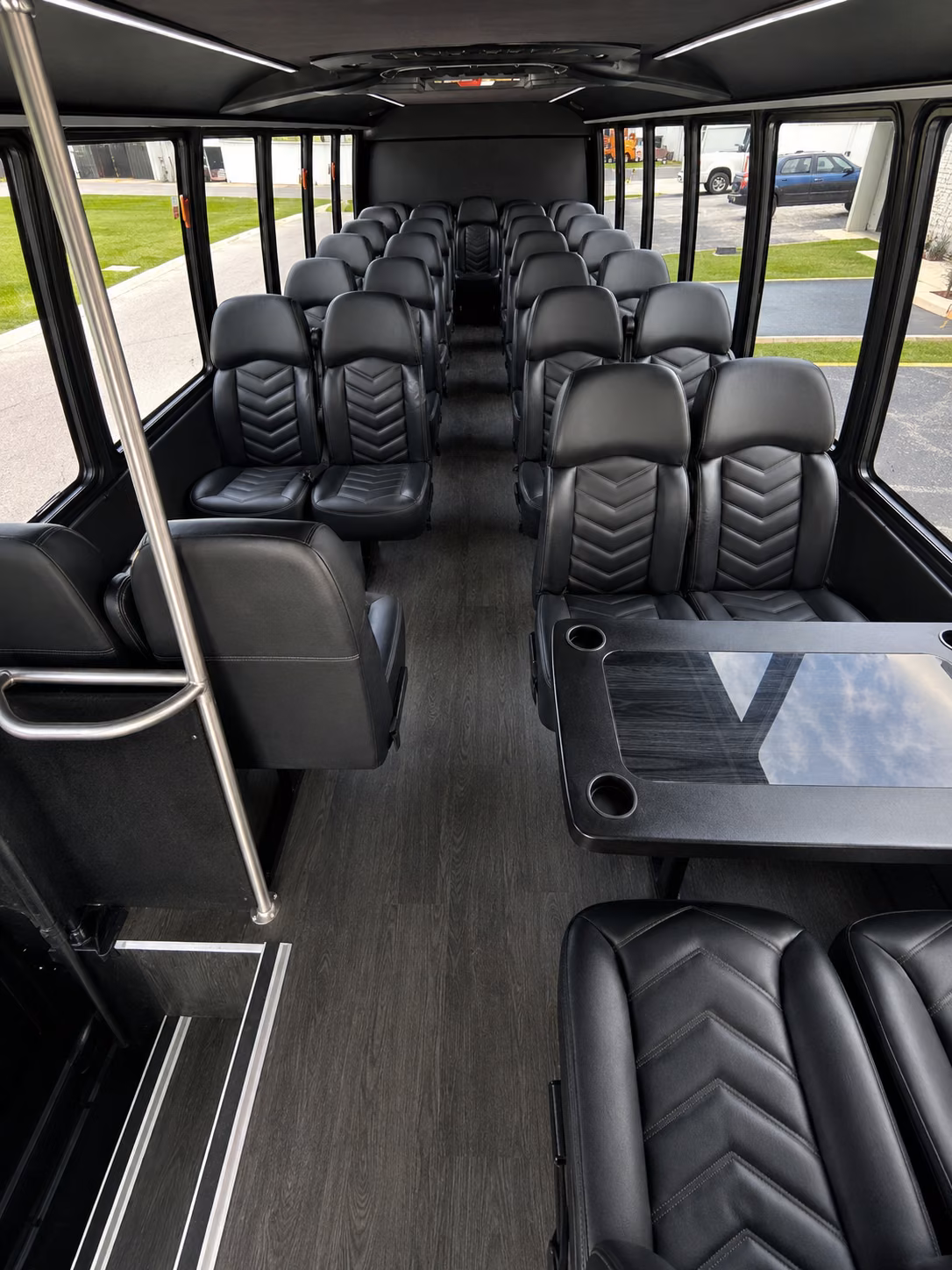 gilbert sporting event transportation onboard seating 2